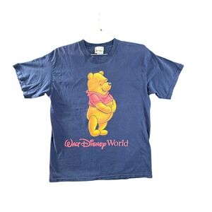 VTG Walt‎ Disney World Winnie the Pooh Oversized T-Shirt XL Made in USA